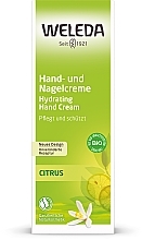 Цитрусовий крем для рук та нігтів - Weleda Citrus Hand - und Nagelcreme — фото N3