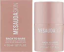 Засіб для зняття макіяжу - Mesauda Skin Back to Bare Oil in Gel Make-Up Remover — фото N2