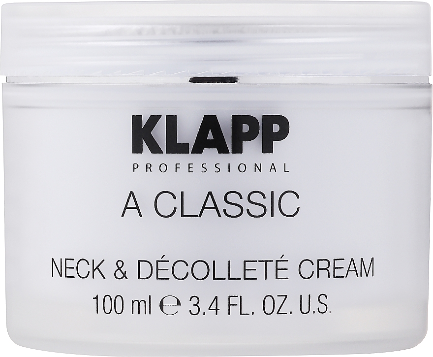 Крем для шеи и декольте - Klapp A Classic Neck & Decollete Cream — фото N3