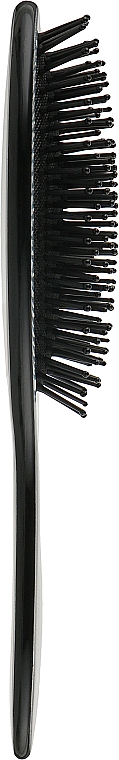 Массажная щетка для волос голографическая, CR-4285, серебряная - Christian — фото N3