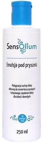 Емульсія для душу для догляду за шкірою, схильною до подразнень і псоріазу - Silesian Pharma SensOlium — фото N1