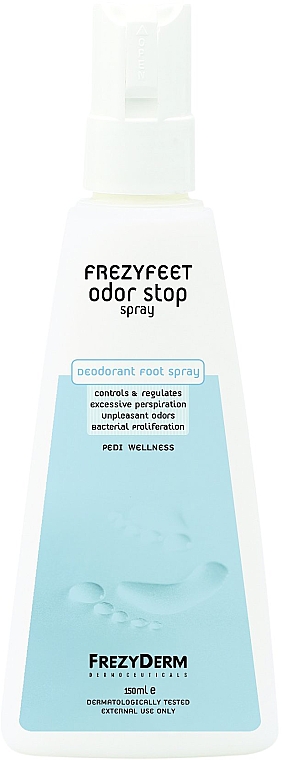 Дезодорант для ног защитный, против грибковых инфекций - Frezyderm Frezyfeet Odor Stop Spray  — фото N1