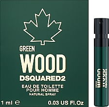 Dsquared2 Green Wood Pour Homme - Туалетна вода (пробник) — фото N1