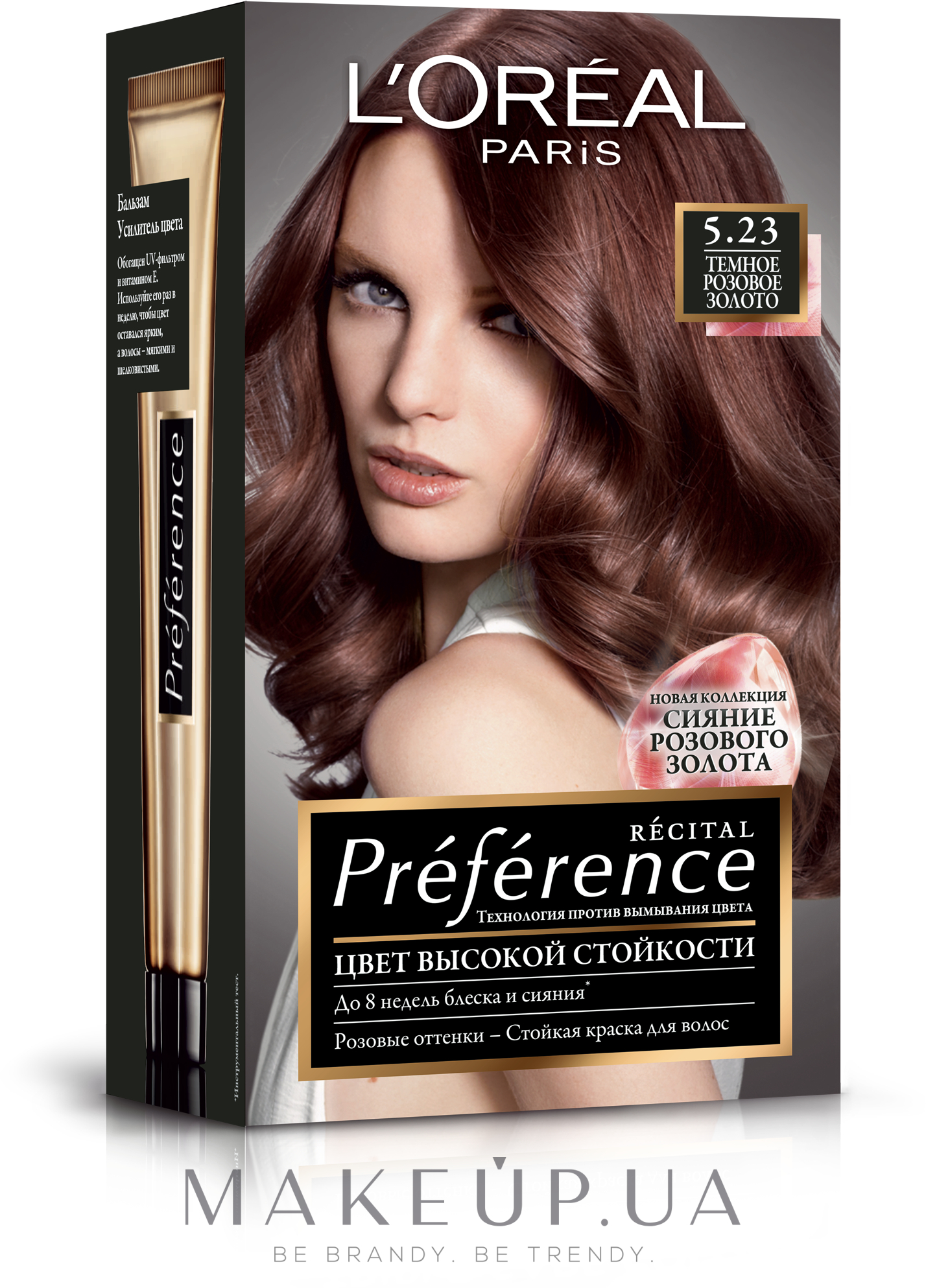 Палитра цветов профессиональной краски для волос от Лореаль