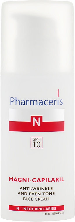 Активный крем против морщин для лица - Pharmaceris N Magni-Capilaril Active Anti-Wrinkle Cream — фото N1