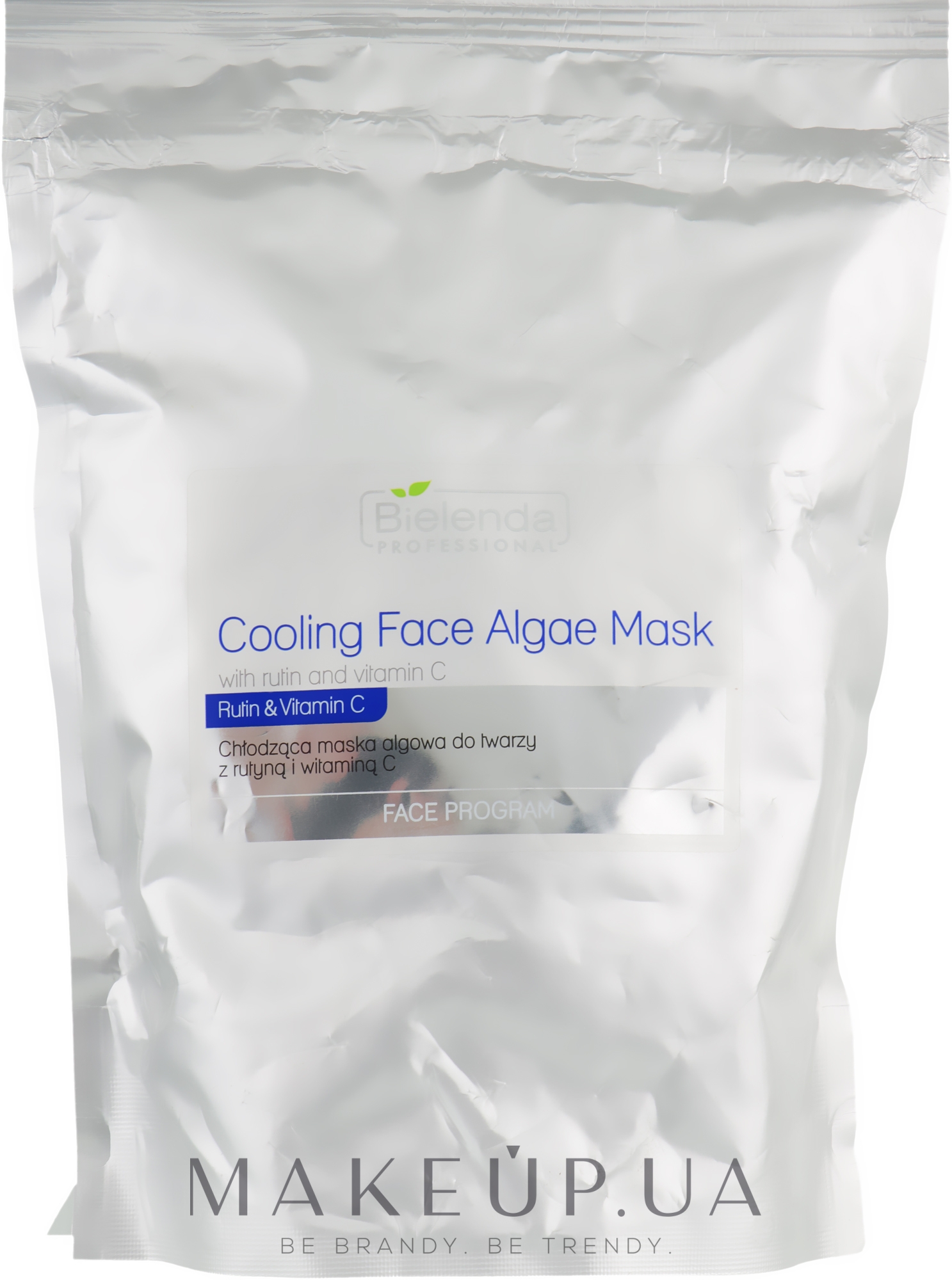 Альгинатная маска для лица с рутином и витамином С - Bielenda Professional Cooling Face Algae Mask (запасной блок) — фото 190g