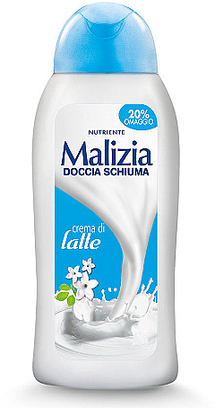 Гель-пена для душа и ванны - Malizia Milk Cream Shower Foam Nourishing — фото N1