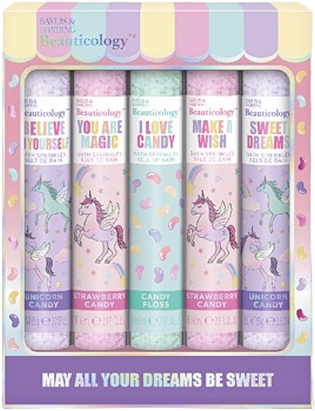 Набор, 5 продуктов - Baylis & Harding Beauticology Candy Sprinkled With Love Gift Set — фото N1