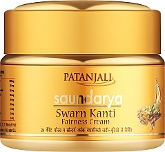 Парфумерія, косметика Крем для обличчя проти зморщок - Patanjali Ayurved LTD Saundarya Swarn Kanti Cream