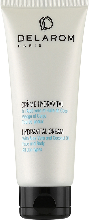 Увлажняющий крем для лица и тела - Delarom Hydravital Cream Face and Body — фото N1