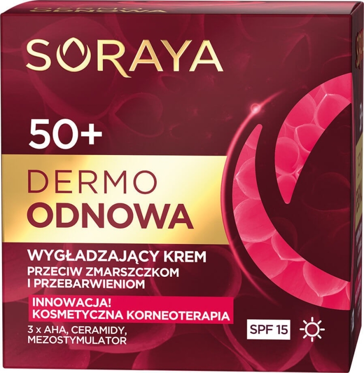 Дневной крем для лица - Soraya Dermo Odnowa 50+ Cream SPF15