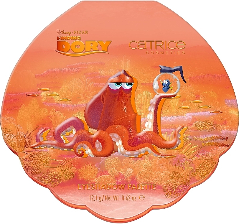 Палетка тіней для повік - Catrice Disney Pixar Finding Dory Eyeshadow Palette — фото N4