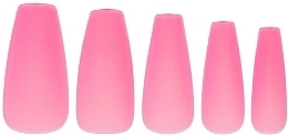 Набор накладных ногтей - KillyS Summer Fest Coffin Pink Luminous — фото N3