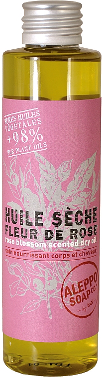 Суха олія для волосся, обличчя й тіла - Tade Rose Flower Dry Oil — фото N1