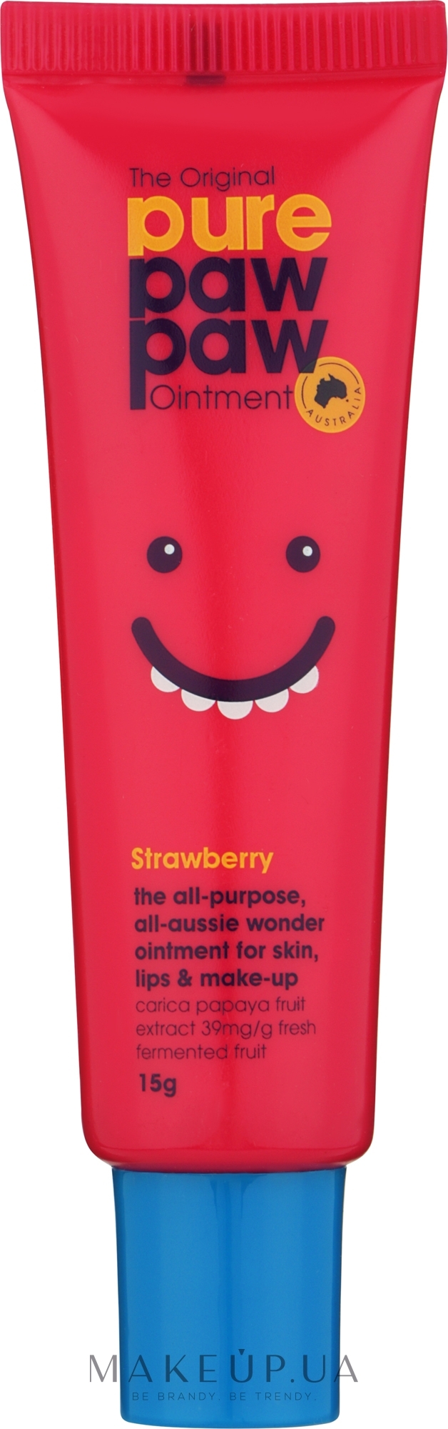 Бальзам для губ "Strawberry" - Pure Paw Paw Ointment Strawberry — фото 15g