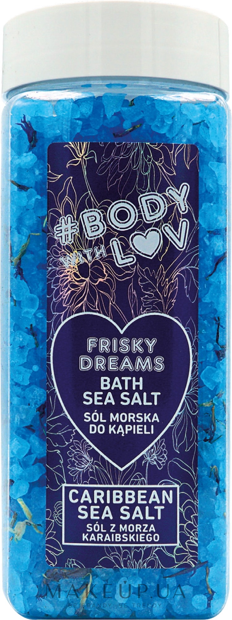 Соль для ванн "Веселые мечты" - New Anna Cosmetics Body With Luv Sea Salt For Bath Frisky Dreams — фото 500g