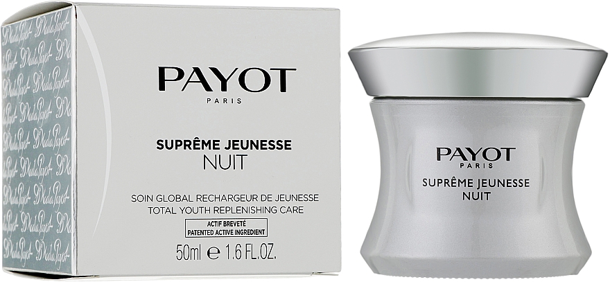 Ночной крем для лица, антивозрастной - Payot Supreme Jeunesse Global Anti-Ageing Night Cream — фото N2