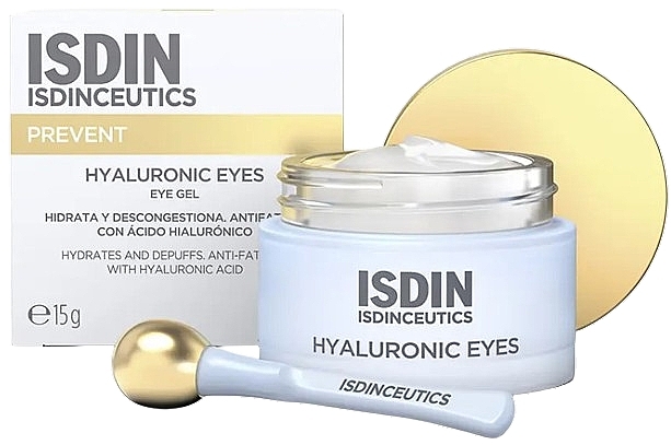 Гель для контуру очей - Isdin Isdinceutics Hyaluronic Eyes Gel — фото N1