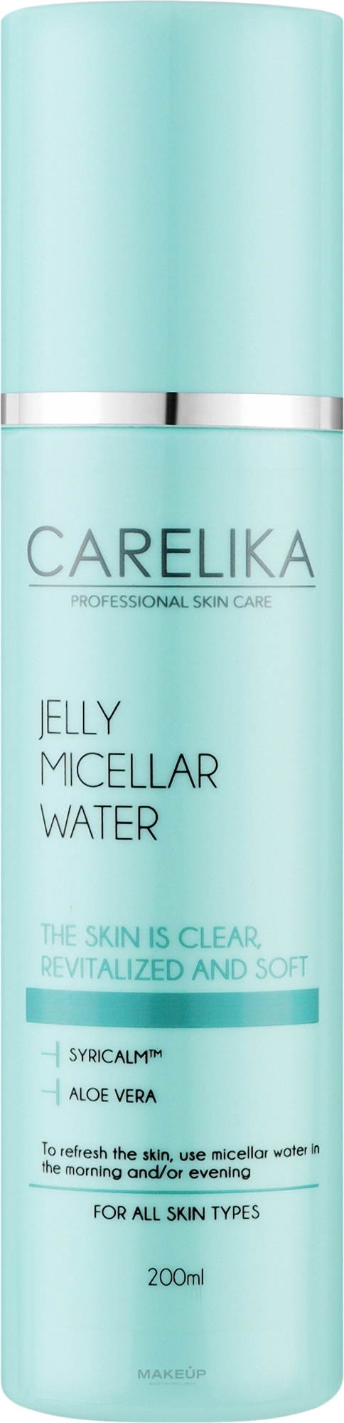 Міцелярна вода для обличчя  - Carelika Jelly Micellar Water — фото 200ml