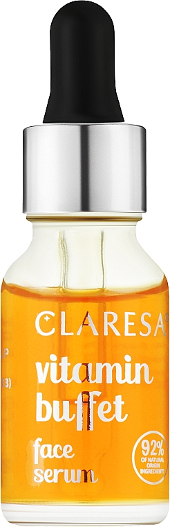 Вітамінна сироватка для обличчя - Claresa Vitamin Buffet Serum For Faces