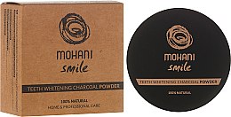 Духи, Парфюмерия, косметика Отбеливающий зубной порошок - Mohani Smile Teeth Whitening Charcoal Powder