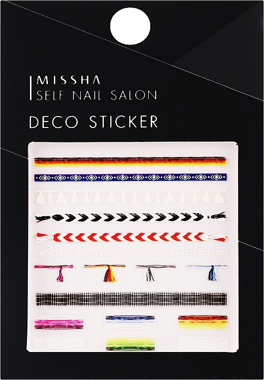 Наклейки для манікюру - Missha Self Nail Salon Deco Sticker — фото N1