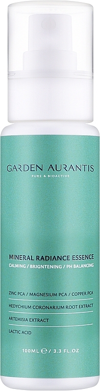 Есенція для комплексного догляду за чутливою, тьмяною, роздратованою та схильної до висипів шкіри - Garden Aurantis Mineral Radiance Essence