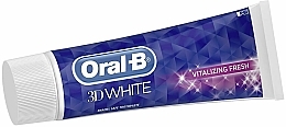 Зубная паста, отбеливающая - Oral-B 3D White Vitalizing Fresh Toothpaste — фото N2