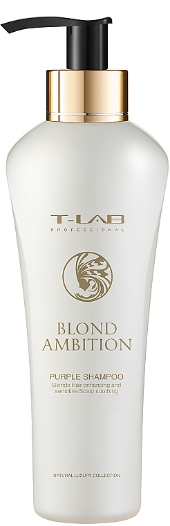 Шампунь для коррекции цвета и восстановления - T-Lab Professional Blond Ambition Purple Shampoo
