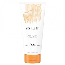 Парфумерія, косметика Тонувальний кондиціонер для волосся "Абрикосовий" - Cutrin Aurora CC Apricot Conditioner