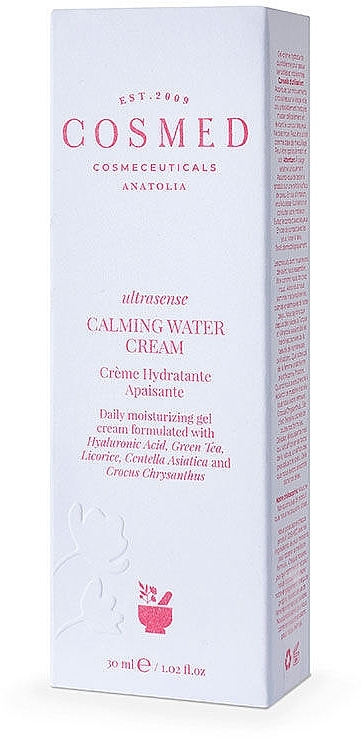 Заспокійливий крем на водній основі - Cosmed Ultrasense Calming Water Cream — фото N2