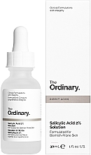 The Ordinary Salicylic Acid 2% Solution - Сыворотка для лица с салициловой кислотой — фото N2