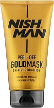 Духи, Парфюмерия, косметика Золотая маска для лица - Nishman Peel-Off Gold Mask
