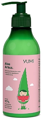 Лосьон для тела "Aloe Arbuz" - Yumi Body Lotion — фото N2
