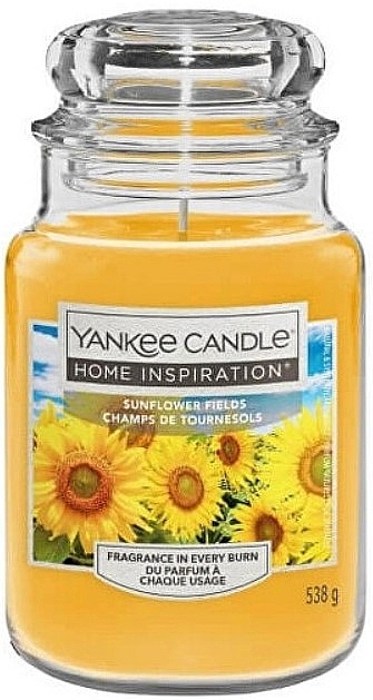 Ароматическая свеча в банке - Yankee Candle Home Inspiration Sunflower Fields — фото N1