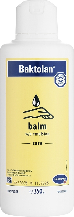 Професійний живильний олійно-водний бальзам для сухої та чутливої шкіри - Bode Baktolan Balm