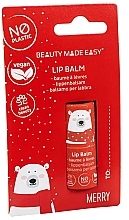 Бальзам для губ - Beauty Made Easy Merry Vegan Lip Balm — фото N3