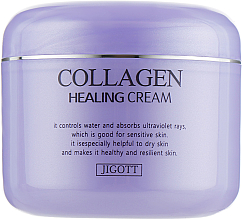 УЦЕНКА Питательный крем для лица с коллагеном - Jigott Collagen Healing Cream * — фото N2