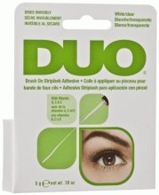 Клей для накладных ресниц с витаминами с кистью, прозрачный - Duo Brush-On Lash Adhesive — фото N1