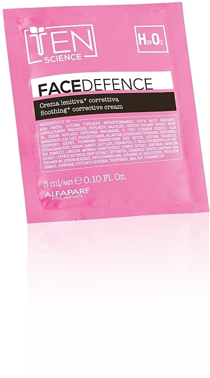 Инновационная волокнистая маска для чувствительной кожи - Ten Face Defence Biodegradable Fiber Mask — фото N1