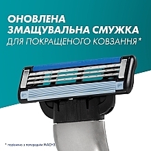 Станок для гоління з 5 змінними касетами - Gillette Mach3 — фото N6
