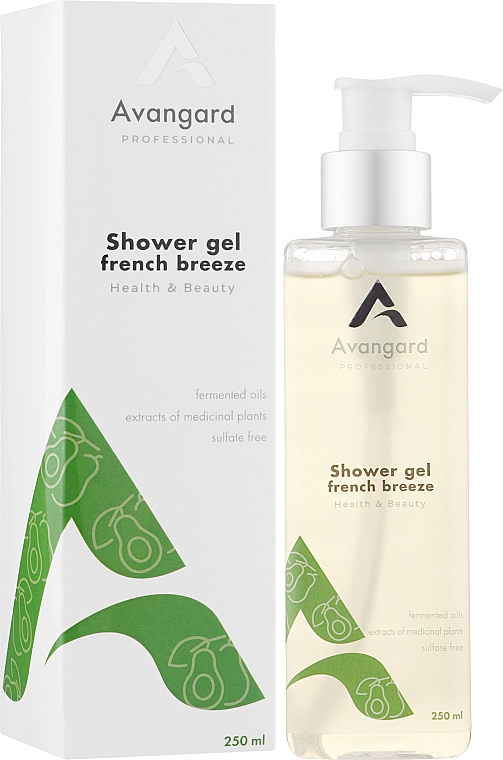Гель для душа - Avangard Professional Health & Beauty Shower Gel French Breeze — фото N2