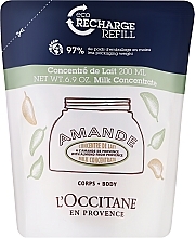 Парфумерія, косметика Молочко для пружності шкіри тіла - L'Occitane Almond Milk Concentrate (refill)