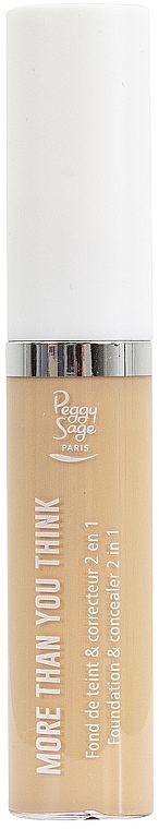 Тональний крем і консилер 2в1 - Peggy Sage More Than You Think Foundation & Concealer 2-in-1 — фото N1