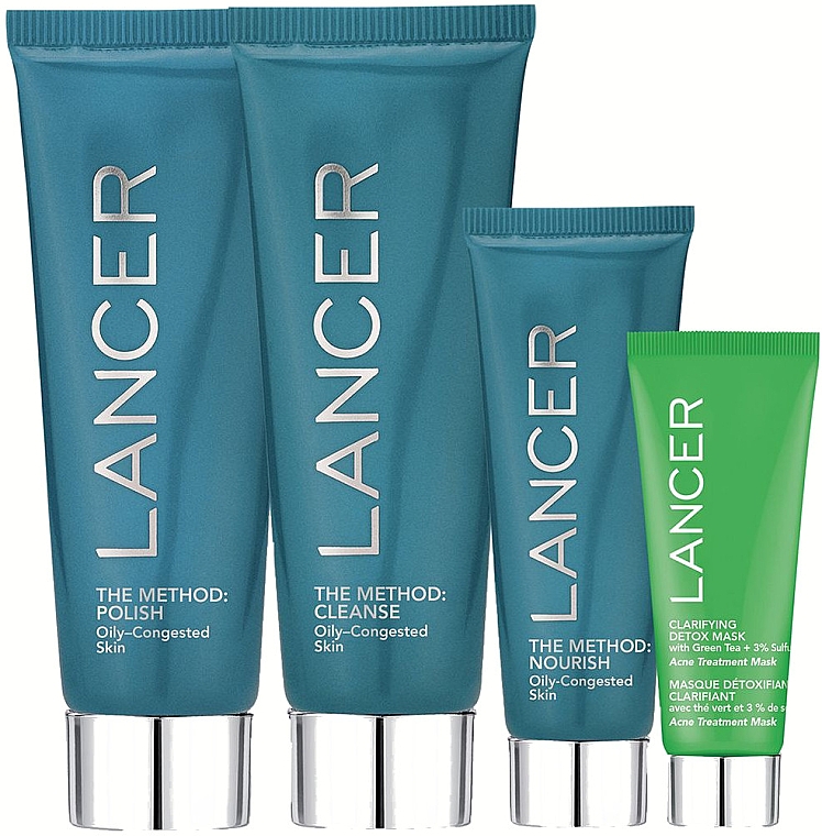 Набір, 5 продуктів - Lancer The Method Intro Kit Oily-Congested Skin — фото N2