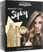 Духи, Парфюмерия, косметика УЦЕНКА Набор для сухих и ломких волос - L'Oreal Professionnel Nutrifier (sham/300ml + cond/200ml) *