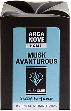 Ароматический кубик для дома - Arganove Solid Perfume Cube Musk Avanturous — фото N1