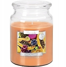 Ароматична свічка в банці "Зимове дерево" - Bispol Scented Candle Winter Tree — фото N1