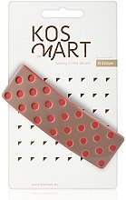 Духи, Парфюмерия, косметика УЦЕНКА Заколка для волос "Coral dots" - Kosmart *