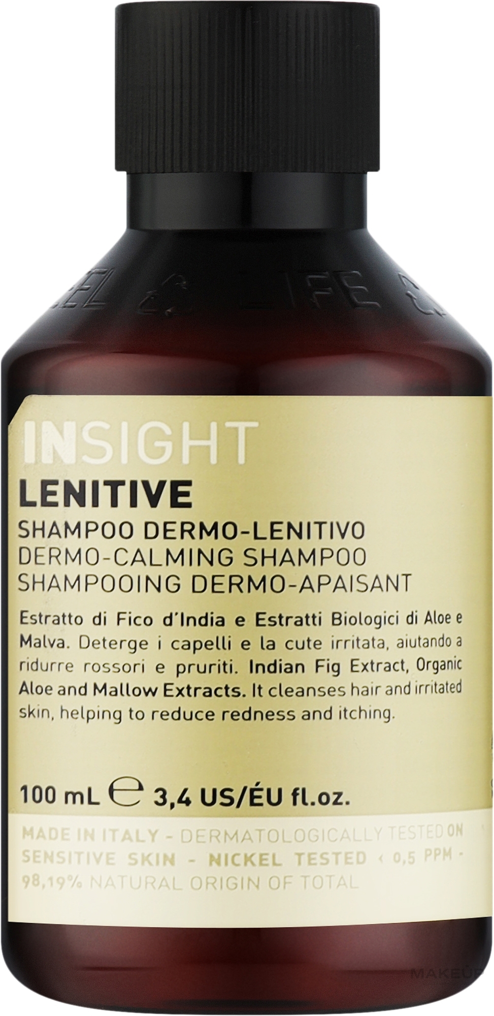 Шампунь для волос дермо-успокаивающий - Insight Dermo-Lenitive Shampoo — фото 100ml